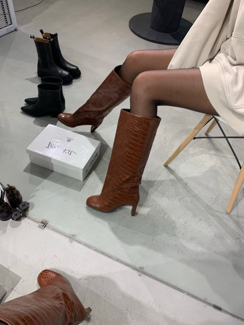 SALAS KAHVE BOL DİZ ALTI ÇİZME